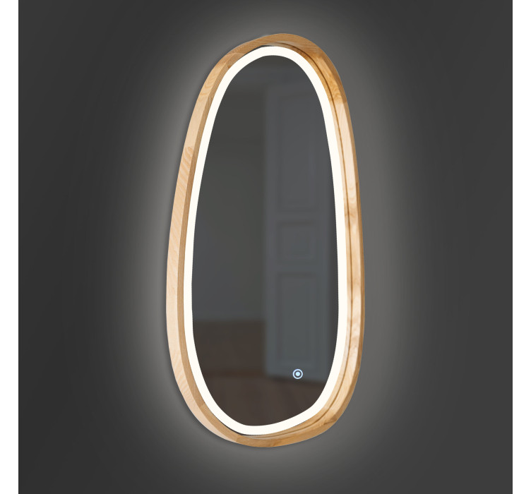 Дзеркало асиметричне Dali Slim з LED-підсвіткою3